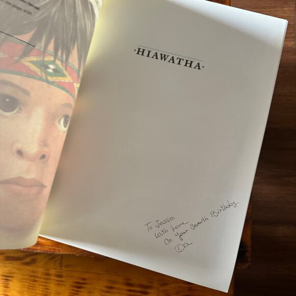Vintage 1983 Hiawatha Native American Paperback Book - Picture 2 of 8